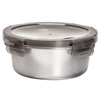 Erin Stainless Steel Round Food Container